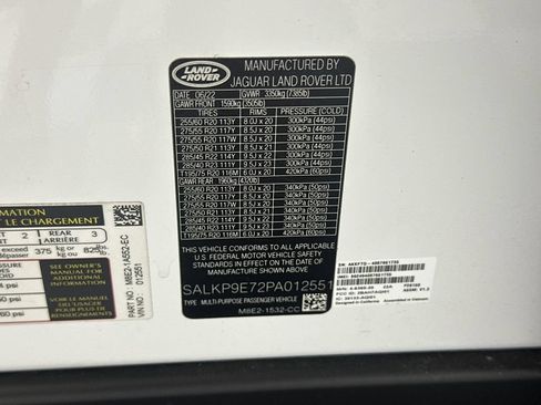 Used 2023 Land Rover Range Rover SE AWD/4WD image 9