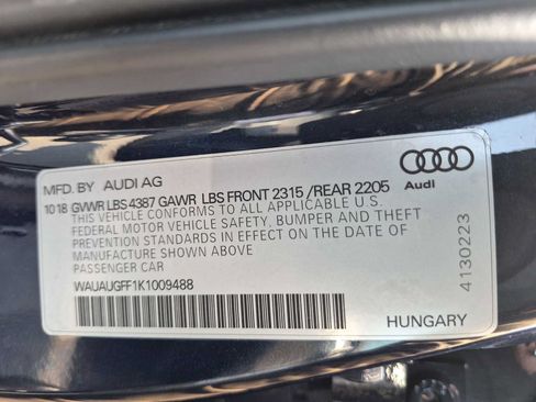 Used 2019 Audi A3 2.0T Premium w/ Convenience Package FWD image 37
