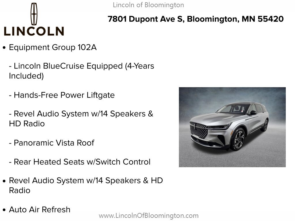 Used 2024 Lincoln Nautilus Premier w/ Equipment Group 102A AWD/4WD image 9