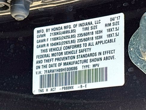 Used 2017 Honda CR-V EX-L image 32