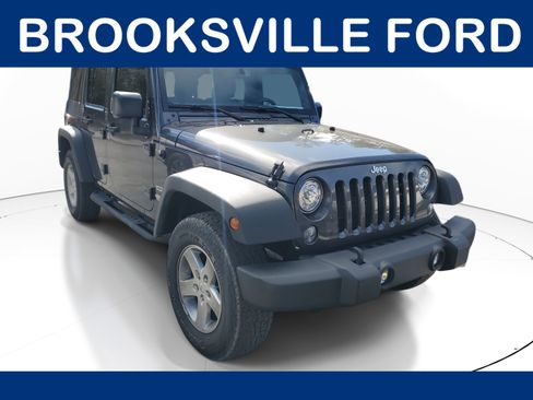 Used 2017 Jeep Wrangler Unlimited Sport w/ Quick Order Package 24S image 1