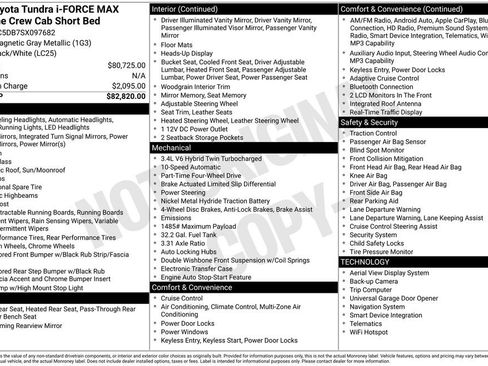Used 2025 Toyota Tundra Capstone image 34