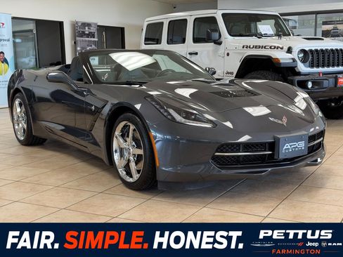 Used 2014 Chevrolet Corvette Stingray Convertible w/ 3LT Preferred Equipment Group RWD image 1