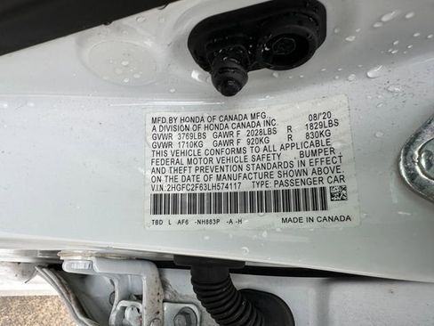 Used 2020 Honda Civic LX image 30
