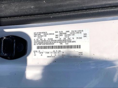 Used 2022 Ford F150 XL w/ Equipment Group 101A High RWD image 18