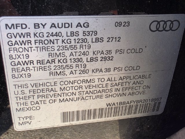 Used 2024 Audi Q5 2.0T Premium Plus w/ Premium Plus Package AWD/4WD image 6