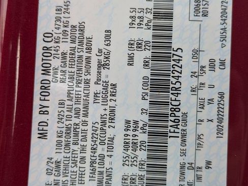 Used 2024 Ford Mustang GT Premium image 29