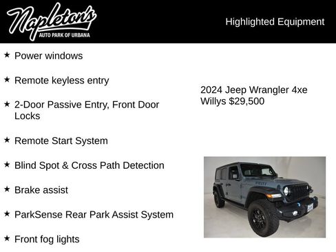 Used 2024 Jeep Wrangler Unlimited AWD/4WD image 16