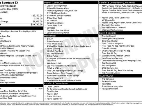 Used 2024 Kia Sportage EX FWD image 23