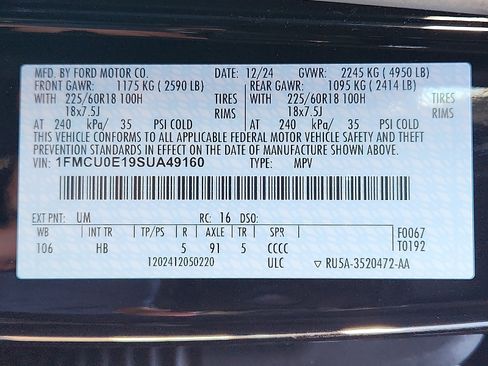 Used 2025 Ford Escape SE image 26