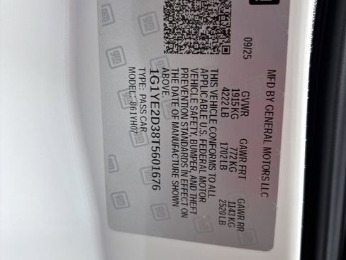 Used 2026 Chevrolet Corvette Z06 image 10