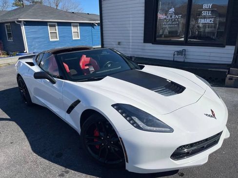 Used 2016 Chevrolet Corvette Stingray Coupe w/ Carbon Flash Badge Package image 2