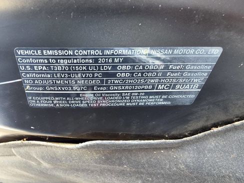 Used 2016 Nissan Murano SL w/ SL Technology Package image 27