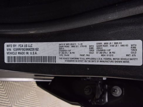 Certified 2022 RAM 1500 Big Horn w/ Night Edition image 28