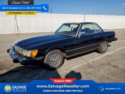 Used 1987 Mercedes-Benz 560 SL