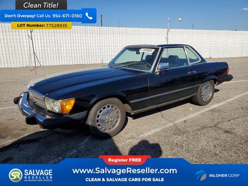Used 1987 Mercedes-Benz 560 SL image 1