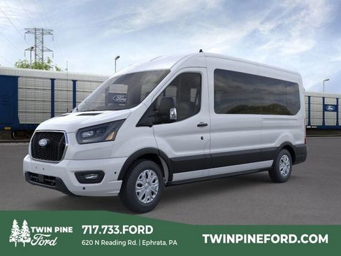 New 2026 Ford Transit 350 148 Medium Roof Wagon image 1