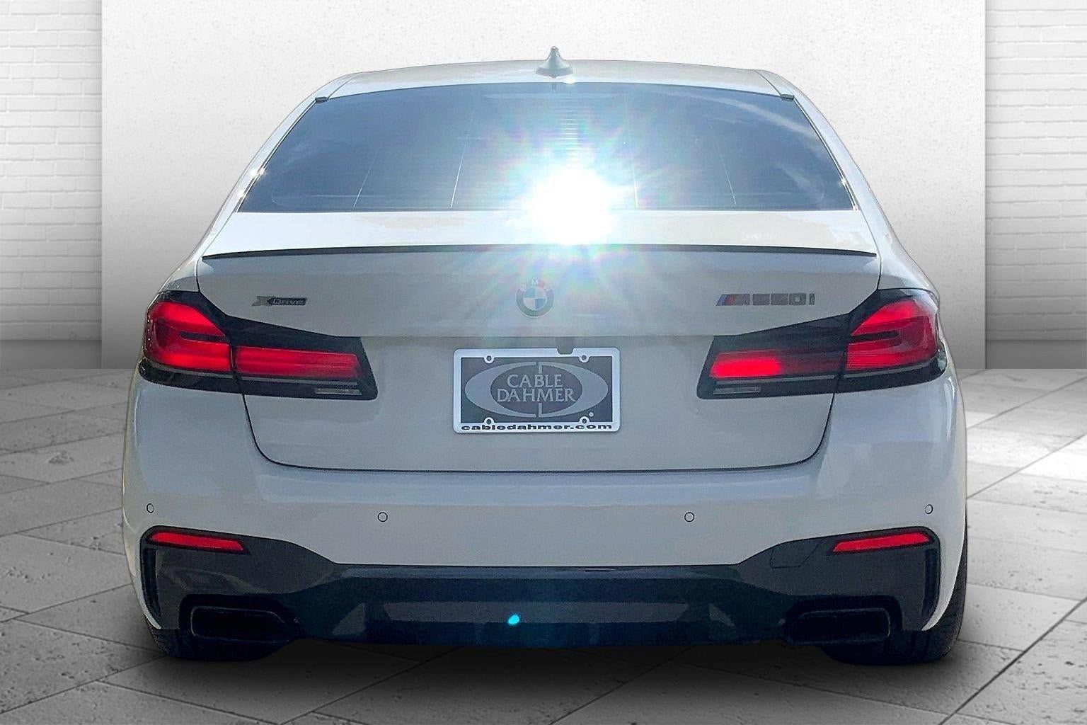 Used 2023 BMW M550i xDrive w/ Parking Assistance Package AWD/4WD image 3