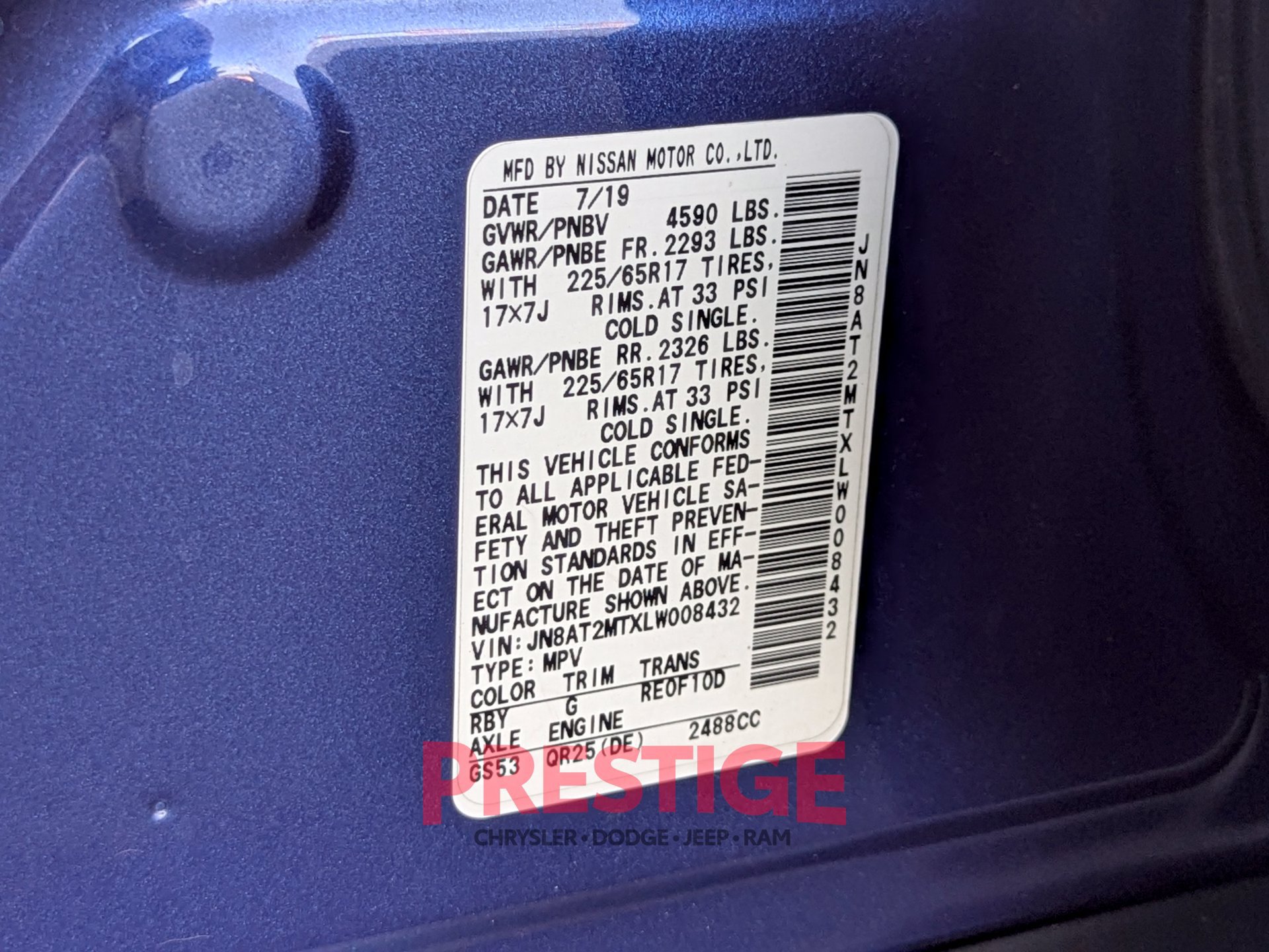 Used 2020 Nissan Rogue S FWD image 27