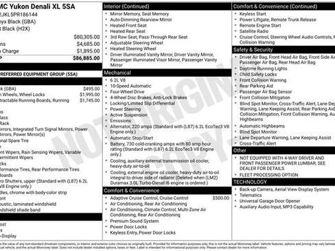 Used 2023 GMC Yukon XL Denali AWD/4WD image 7
