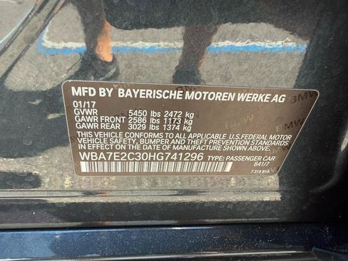 Used 2017 BMW 740i RWD image 54