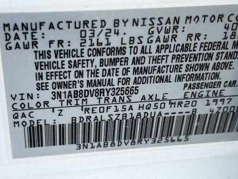 Certified 2024 Nissan Sentra SR w/ SR Premium Package FWD image 12