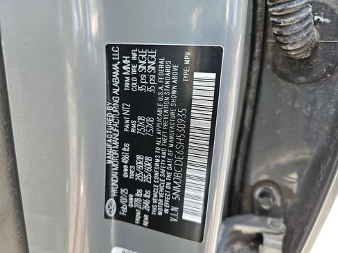 Used 2025 Hyundai Tucson SEL AWD/4WD image 28