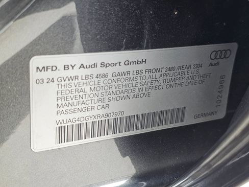 Used 2024 Audi RS 3 4DR SDN 2.5 TFSI w/ RS Technology Package image 31