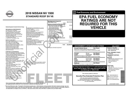 Used 2018 Nissan NV 1500 SV w/ Navigation Package RWD image 17