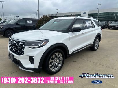New 2026 Ford Explorer Platinum