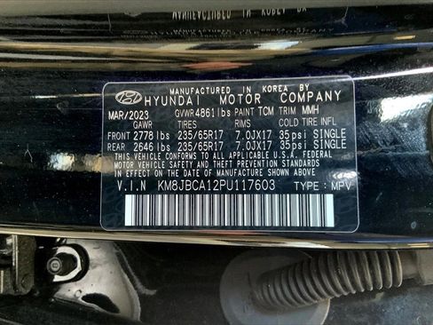 Used 2023 Hyundai Tucson Blue image 30