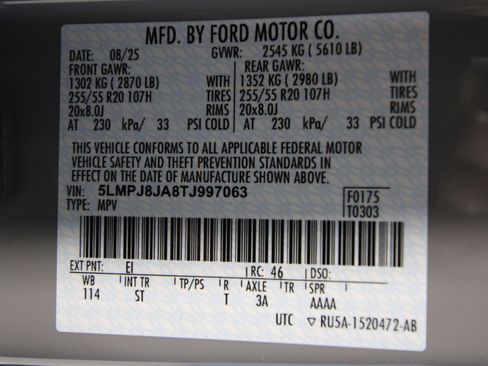 New 2026 Lincoln Nautilus Premier w/ Jet Appearance Package image 46