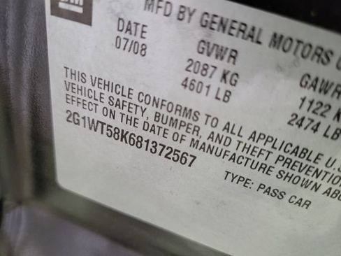 Used 2008 Chevrolet Impala LT w/ Luxury Edition Package image 37