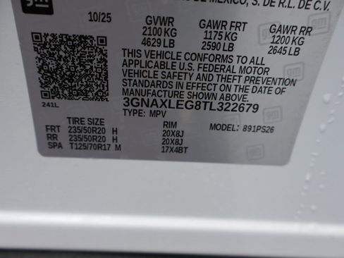 New 2026 Chevrolet Equinox RS image 32