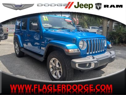 Certified 2021 Jeep Wrangler Unlimited Sahara