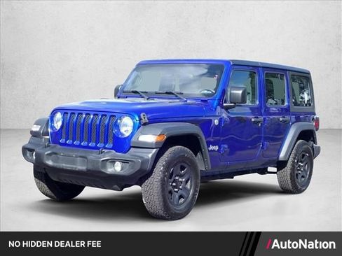 Used 2018 Jeep Wrangler Unlimited Sport AWD/4WD image 1