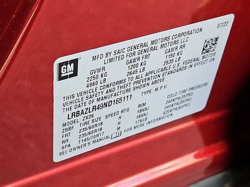 Certified 2022 Buick Envision Preferred image 39