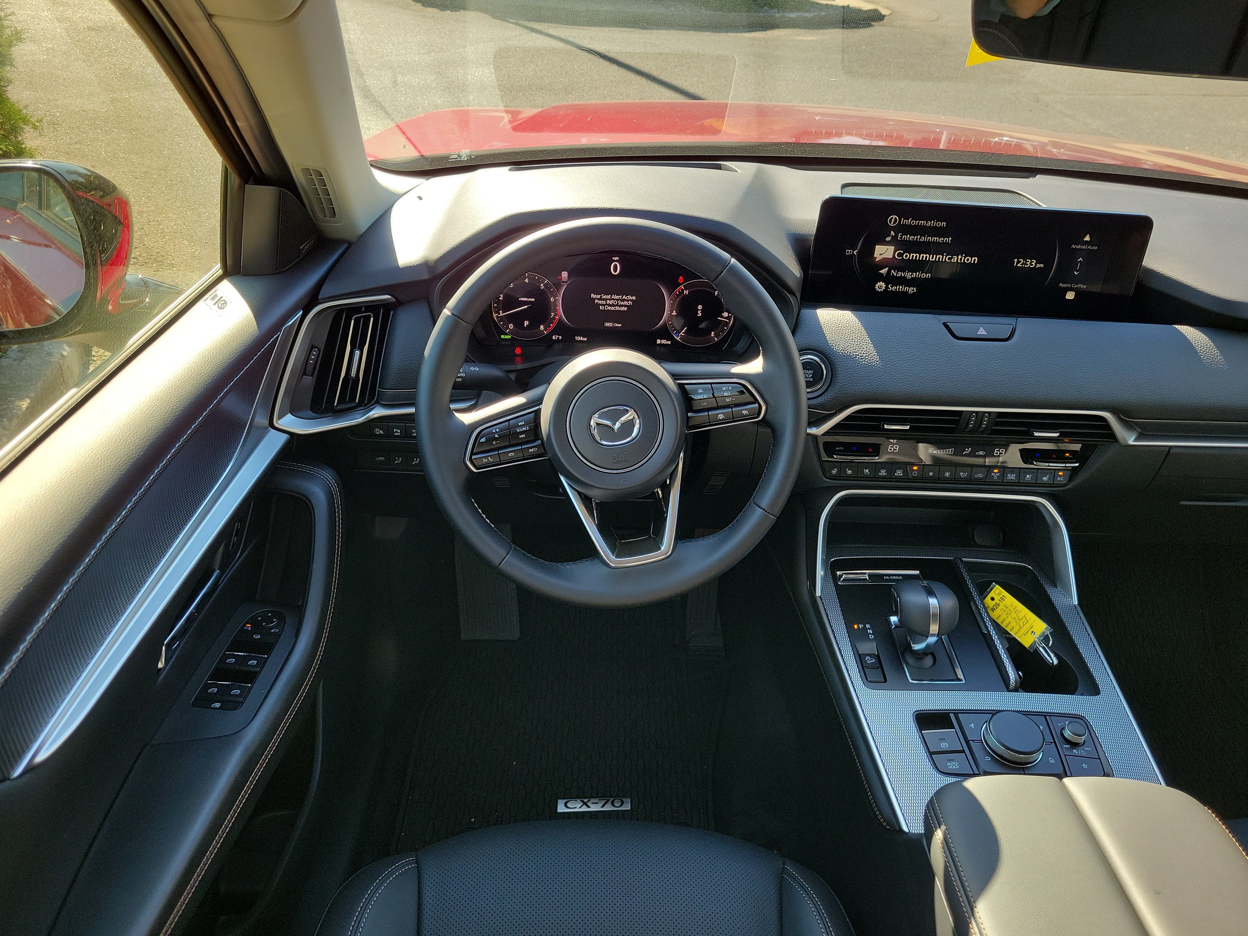 New 2026 MAZDA CX-70 3.3 Turbo w/ Premium Package AWD/4WD image 12