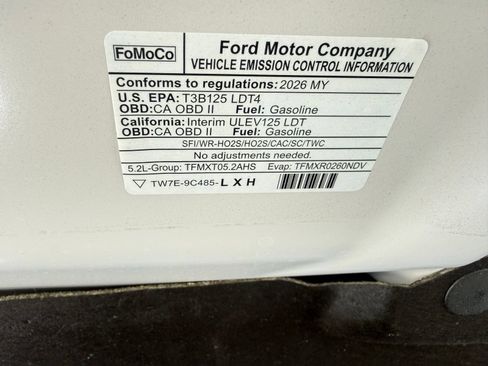 Used 2026 Ford F150 Raptor w/ Equipment Group 803A Raptor R AWD/4WD image 11