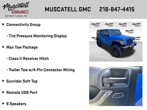 Used 2016 Jeep Wrangler Unlimited Sport w/ Quick Order Package 24S AWD/4WD image 18