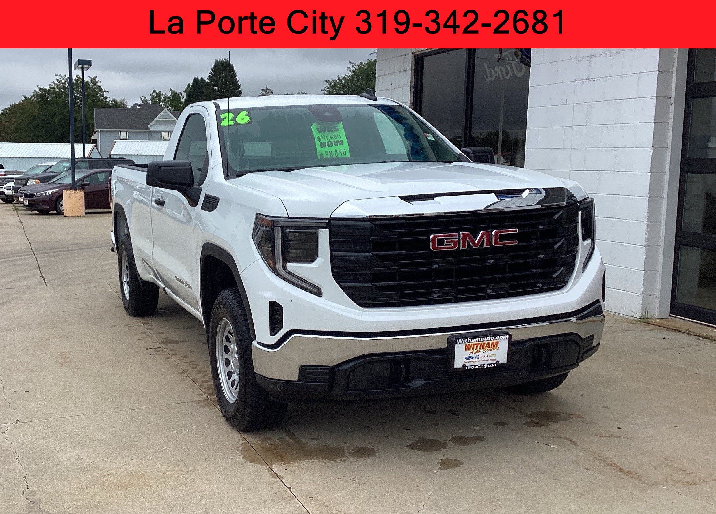 Used 2026 GMC Sierra 1500 Pro w/ Pro Value Package AWD/4WD image 2