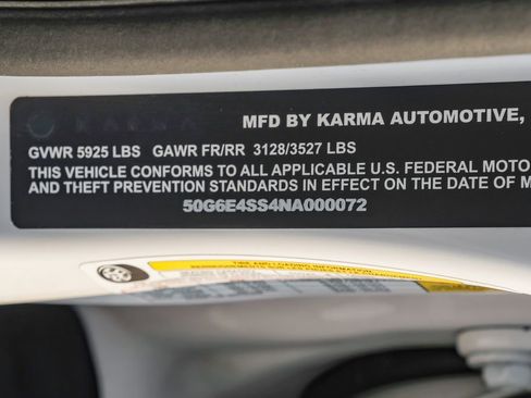 Used 2022 Karma GS-6 RWD image 68