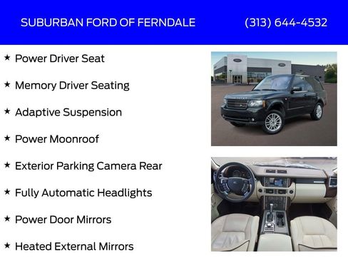 Used 2012 Land Rover Range Rover HSE image 8