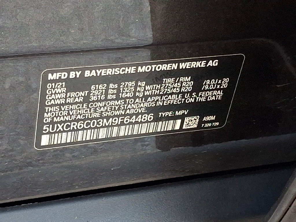Used 2021 BMW X5 xDrive40i w/ Convenience Package AWD/4WD image 26
