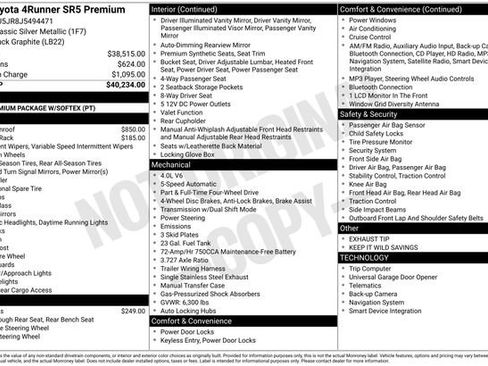 Used 2018 Toyota 4Runner SR5 Premium image 7