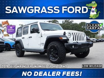 Used 2019 Jeep Wrangler Unlimited Sport S