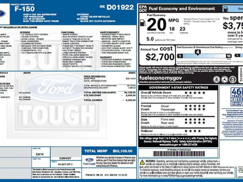 Used 2024 Ford F150 STX AWD/4WD image 3