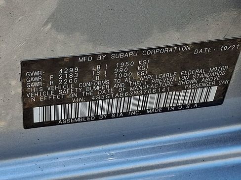 Used 2022 Subaru Impreza 2.0i AWD/4WD image 26