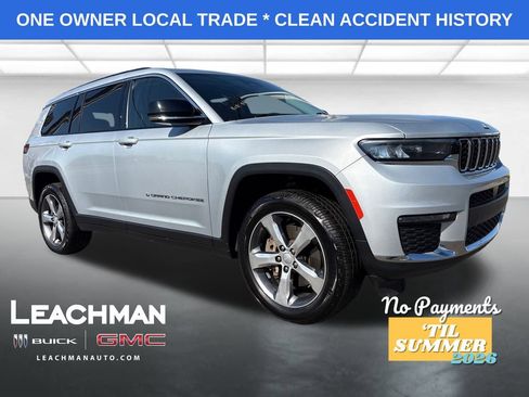 Used 2021 Jeep Grand Cherokee L Limited w/ Trailer Tow Package image 1