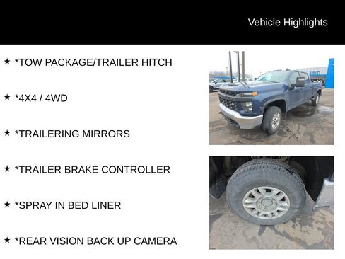 Used 2021 Chevrolet Silverado 2500 W/T w/ WT Convenience Package image 4